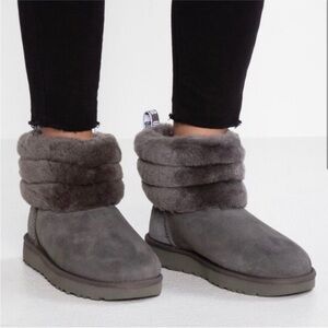 UGG mini fluff boot